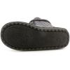 image:imageMUK LUKS Womens Cable Knit LaceUp SlipperSteel