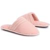 image:imageMUK LUKS Womens Cathy Micro Chenille Closed Toe SlippersRose Gold