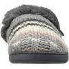 image:imageMuk Luks Womens ClogChunky Rib Stripe SlipperChunky Rib Stripe Lilac