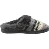 image:imageMuk Luks Womens ClogChunky Rib Stripe SlipperChunky Rib Stripe Lilac