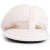 image:imageWomens Darlene Micro Chenille Thong SlippersDaisy White