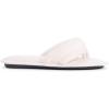 image:imageWomens Darlene Micro Chenille Thong SlippersDaisy White