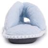 image:imageWomens Darlene Micro Chenille Thong SlippersFreesia Blue