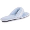 image:imageWomens Darlene Micro Chenille Thong SlippersFreesia Blue
