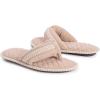 image:imageWomens Darlene Micro Chenille Thong SlippersHoney Wheat