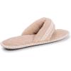 image:imageWomens Darlene Micro Chenille Thong SlippersHoney Wheat