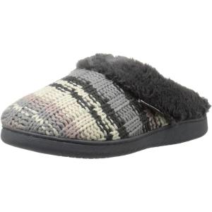 image:imageMuk Luks Womens ClogChunky Rib Stripe SlipperChunky Rib Stripe Lilac