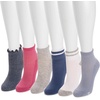 image:imageMUK LUKS Womens 6 Pack Dream Mini Crew SockCool Multi