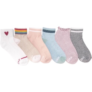 image:imageMUK LUKS Womens 6 Pack Dream Mini Crew SockWarm Multi