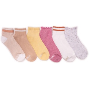 image:imageMUK LUKS Womens 6 Pack Dream Mini Crew SockWarm Tones
