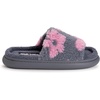image:imageMuk Luks Womens Marsai SlipperGreyPink