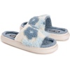 image:imageMuk Luks Womens Marsai SlipperPacific Blue
