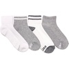 image:imageMUK LUKS Womens 4Pack Dream Step Mini Crew SockGhost Grey