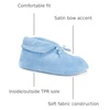 image:imageMUK LUKS womens Micro Chenille Boot With Satin BowBlue Mist
