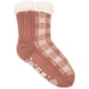 image:imageMUK LUKS Womens Pieced Cabin Sox 1 Pair Pack Light Orange SM