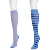 image:imageMUK LUKS Nylon Compression KneeHigh SocksBlue
