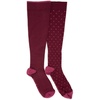 image:imageMUK LUKS Nylon Compression KneeHigh SocksBurgundy