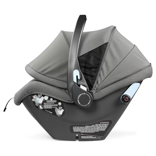 Peg Perego Primo Viaggio 4-35 Nido K - Rear Facing Infant Car Seat - Includes Base with Load Leg &amp; Anti-Rebound Bar - for Babies 4 to 35 lbs - Made in Italy - Mon Amour