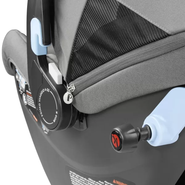 Peg Perego Primo Viaggio 4-35 Nido K - Rear Facing Infant Car Seat - Includes Base with Load Leg &amp; Anti-Rebound Bar - for Babies 4 to 35 lbs - Made in Italy - Mon Amour