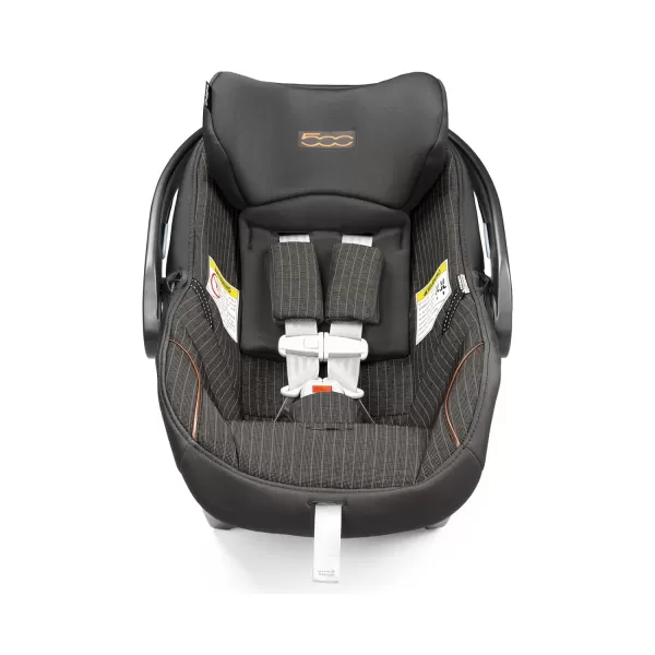 Peg Perego Primo Viaggio 4-35 Nido K - Rear Facing Infant Car Seat - Includes Base with Load Leg &amp; Anti-Rebound Bar - for Babies 4 to 35 lbs - Made in Italy - Mon Amour