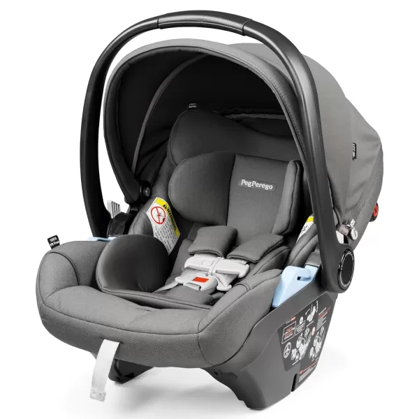 Peg Perego Primo Viaggio 4-35 Nido K - Rear Facing Infant Car Seat - Includes Base with Load Leg &amp; Anti-Rebound Bar - for Babies 4 to 35 lbs - Made in Italy - Mon Amour