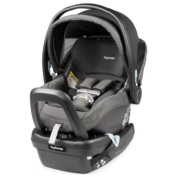 Peg Perego Primo Viaggio 4-35 Nido K - Rear Facing Infant Car Seat - Includes Base with Load Leg &amp; Anti-Rebound Bar - for Babies 4 to 35 lbs - Made in Italy - Mon Amour