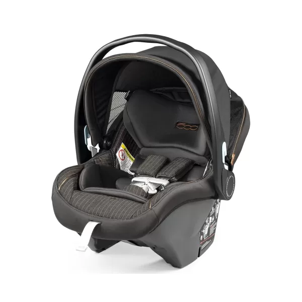 Peg Perego Primo Viaggio 4-35 Nido K - Rear Facing Infant Car Seat - Includes Base with Load Leg &amp; Anti-Rebound Bar - for Babies 4 to 35 lbs - Made in Italy - Mon Amour