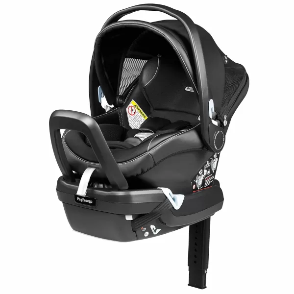Peg Perego Ypsi Travel System - Includes Ypsi Stroller and Primo Viaggio 4-35 Nido Infant Car Seat, Onyx  &amp; Peg Perego Primo Viaggio 4-35 Nido - Rear Facing Infant Car Seat, Licorice 