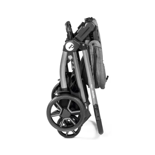 Peg Perego Ypsi Travel System - Includes Ypsi Stroller and Primo Viaggio 4-35 Nido Infant Car Seat, Onyx  &amp; Peg Perego Primo Viaggio 4-35 Nido - Rear Facing Infant Car Seat, Licorice 