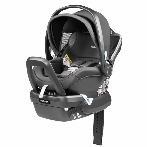 Peg Perego Primo Viaggio 4-35 Nido K - Rear Facing Infant Car Seat - Includes Base with Load Leg &amp; Anti-Rebound Bar - for Babies 4 to 35 lbs - Made in Italy - Mon Amour