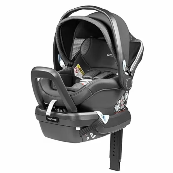 Peg Perego Primo Viaggio 4-35 Nido K - Rear Facing Infant Car Seat - Includes Base with Load Leg &amp; Anti-Rebound Bar - for Babies 4 to 35 lbs - Made in Italy - Mon Amour