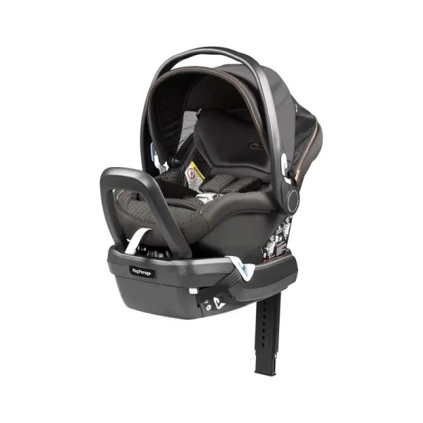 Peg Perego Primo Viaggio 4-35 Nido K - Rear Facing Infant Car Seat - Includes Base with Load Leg &amp; Anti-Rebound Bar - for Babies 4 to 35 lbs - Made in Italy - Mon Amour