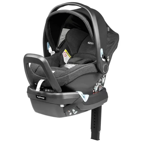 Peg Perego Primo Viaggio 4-35 Nido K - Rear Facing Infant Car Seat - Includes Base with Load Leg &amp; Anti-Rebound Bar - for Babies 4 to 35 lbs - Made in Italy - Mon Amour