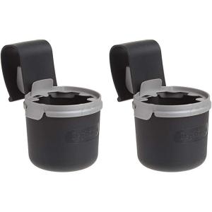 imagePeg Perego Convertible Cup Holder Charcoal1 Count Pack of 2