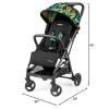 imagePeg Perego Selfie  SelfFolding Light Weight Compact Stroller  Compatible with All Primo Viaggio 435 Infant Car Seats  Made in Italy  Jaguars BlackJaguars