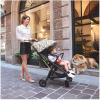 imagePeg Perego Selfie  SelfFolding Light Weight Compact Stroller  Compatible with All Primo Viaggio 435 Infant Car Seats  Made in Italy  Jaguars BlackJaguars
