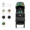imagePeg Perego Selfie  SelfFolding Light Weight Compact Stroller  Compatible with All Primo Viaggio 435 Infant Car Seats  Made in Italy  Jaguars BlackJaguars