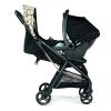 imagePeg Perego Selfie  SelfFolding Light Weight Compact Stroller  Compatible with All Primo Viaggio 435 Infant Car Seats  Made in Italy  Jaguars BlackMon Amour