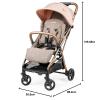 imagePeg Perego Selfie  SelfFolding Light Weight Compact Stroller  Compatible with All Primo Viaggio 435 Infant Car Seats  Made in Italy  Jaguars BlackMon Amour