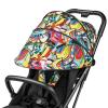 imagePeg Perego Selfie  SelfFolding Light Weight Compact Stroller  Compatible with All Primo Viaggio 435 Infant Car Seats  Made in Italy  Jaguars BlackStreet Art