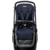 imageYpsi  Compact Single to Double Stroller  Compatible with All Primo Viaggio Infant Car Seats ampamp Ypsi Bassinets  Made in Italy  Mon Amour Beige Pink ampamp Rose GoldBlue Shine