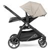 imageYpsi  Compact Single to Double Stroller  Compatible with All Primo Viaggio Infant Car Seats ampamp Ypsi Bassinets  Made in Italy  Mon Amour Beige Pink ampamp Rose GoldVanilla Blend