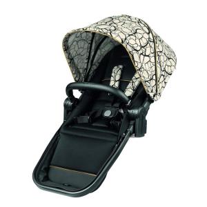 imagePeg Perego Companion Seat  Accessory  Compatible with Ypsi Strollers  Graphic Gold Black