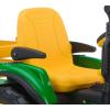 imagePeg Perego John Deere Ground Force Tractor with Trailer 12 Volt Ride onStandard