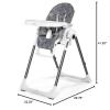 imagePeg Perego Prima Pappa Zero 3  High Chair  for Children Newborn to 3 Years of Age  Made in Italy  Denim Blue