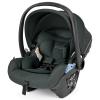 imagePeg Perego Primo Viaggio 435 Lounge  Reclining Rear Facing Infant Car Seat  Includes Base with Load Leg ampamp AntiRebound Bar  for Babies 4 to 35 lbs  Made in Italy  True Black BlackMetal