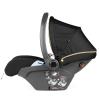 imagePeg Perego Primo Viaggio 435 Lounge  Reclining Rear Facing Infant Car Seat  Includes Base with Load Leg ampamp AntiRebound Bar  for Babies 4 to 35 lbs  Made in Italy  True Black BlackGraphic Gold