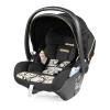 imagePeg Perego Primo Viaggio 435 Lounge  Reclining Rear Facing Infant Car Seat  Includes Base with Load Leg ampamp AntiRebound Bar  for Babies 4 to 35 lbs  Made in Italy  True Black BlackGraphic Gold