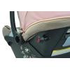 imagePeg Perego Primo Viaggio 435 Lounge  Reclining Rear Facing Infant Car Seat  Includes Base with Load Leg ampamp AntiRebound Bar  for Babies 4 to 35 lbs  Made in Italy  True Black BlackMon Amour