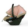 imagePeg Perego Primo Viaggio 435 Lounge  Reclining Rear Facing Infant Car Seat  Includes Base with Load Leg ampamp AntiRebound Bar  for Babies 4 to 35 lbs  Made in Italy  True Black BlackMon Amour